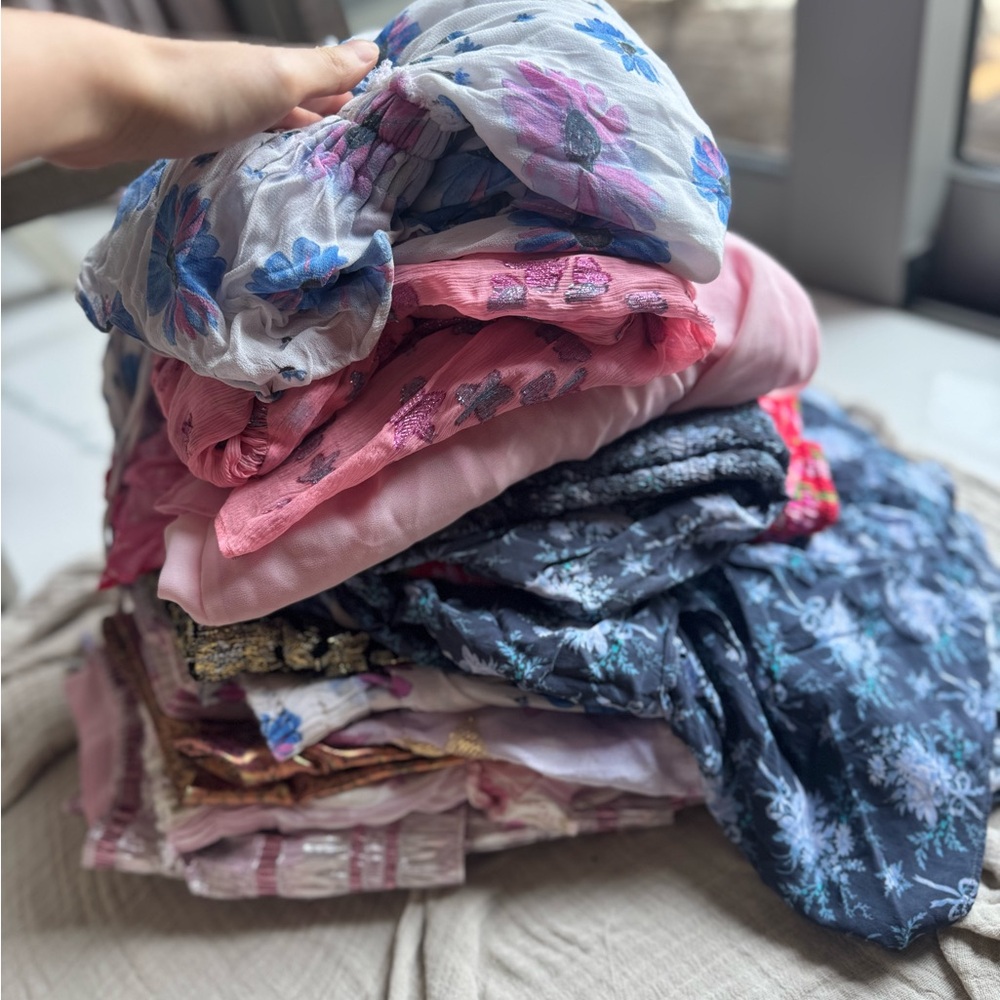 Bundle of Love Shack Fancy Mini skirts, dresses, sets. Most are in 00.